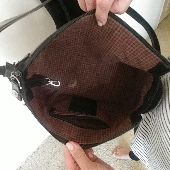 Maroon BlackBrighthon Mini Shoulder Bag. - Picture 4 of 4